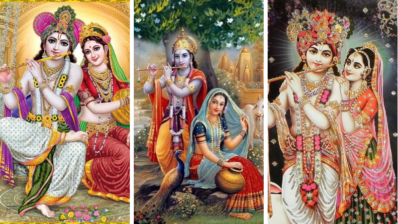 40+ Most Stunning Radha Krishna Images - Vedic Sources