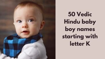 50 Vedic Hindu baby boy names starting with letter K