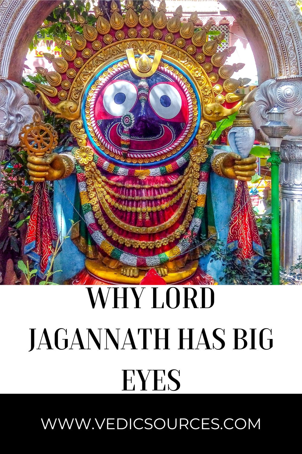 Why Lord Jagannath has Big Eyes